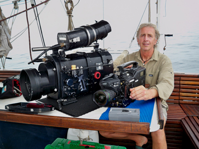 Jeff with TV Broadcast Camera